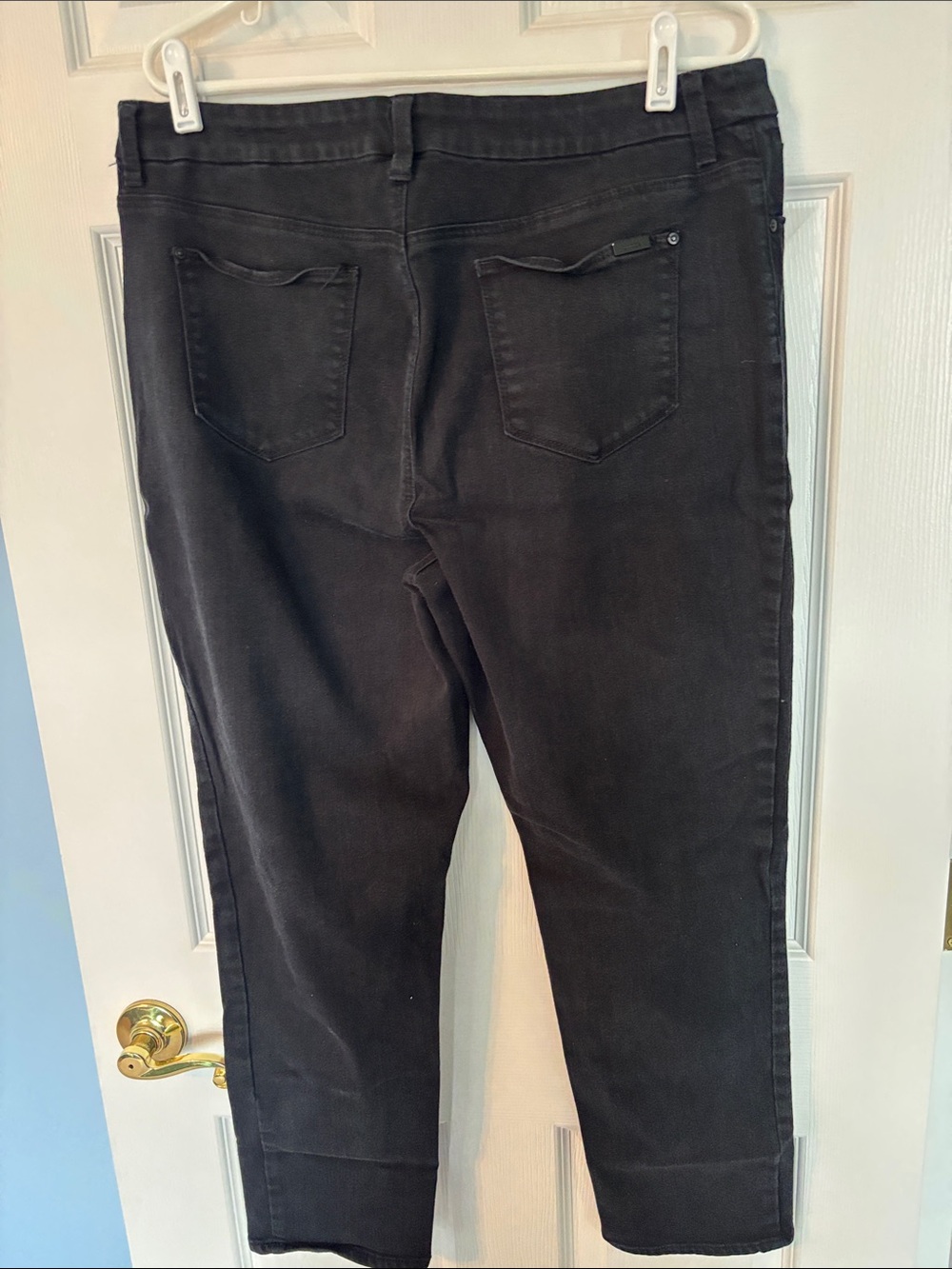 Chico’s So Slimming Girlfriend Ankle Jeans Black - Picture 2 of 4